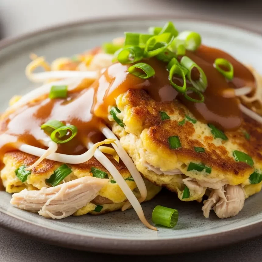 Egg Foo Young with Chicken: A Savory Twist on Classic Delight