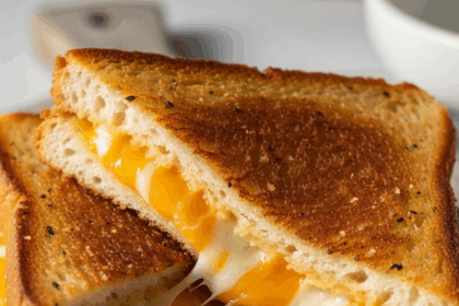 Crispy Air Fryer Grilled Cheese