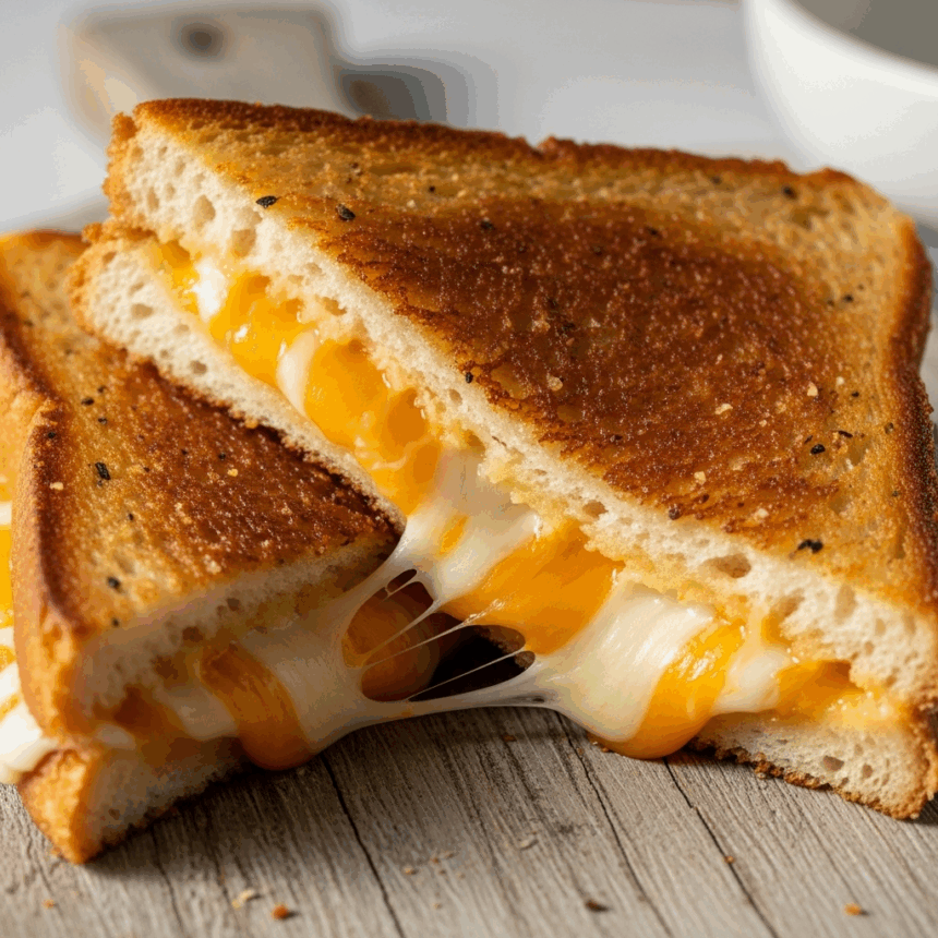 Crispy Air Fryer Grilled Cheese