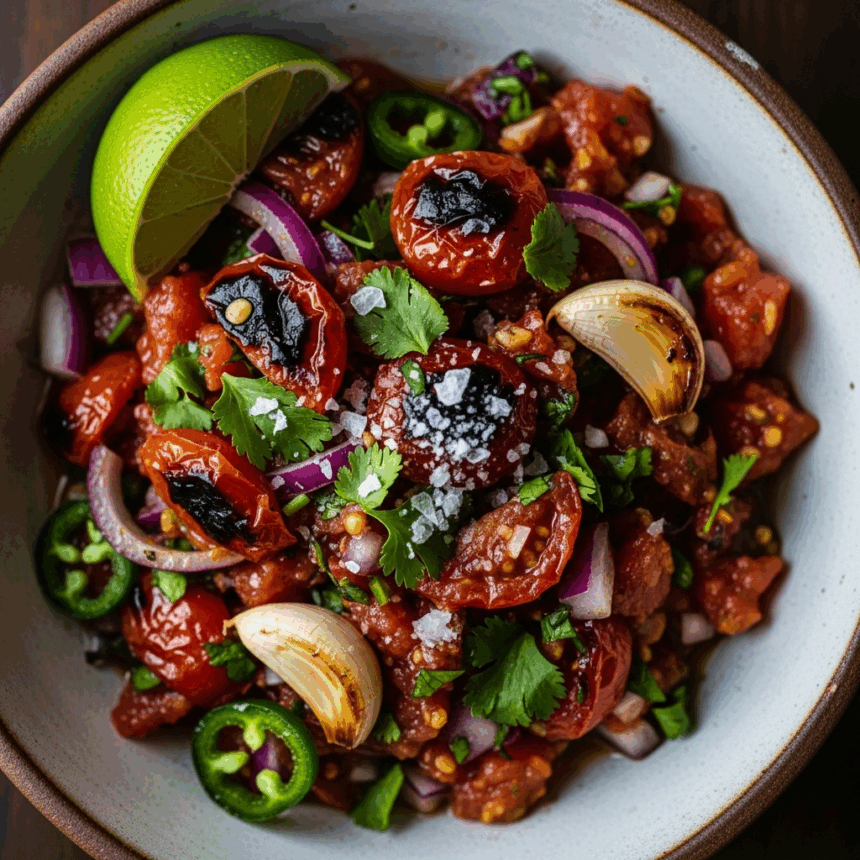 Fire-Roasted Tomato Salsa