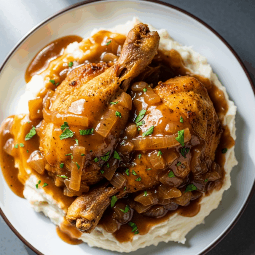 Comfort on a Plate: Mastering Smothered Chicken in Gravy