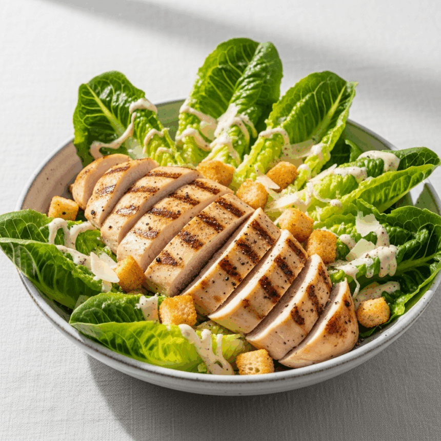 Savor the Perfect Grilled Chicken Caesar Salad Recipe