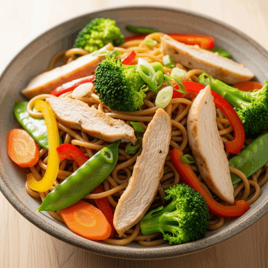 Whip Up Quick & Easy Chicken Lo Mein: A Flavorful Delight
