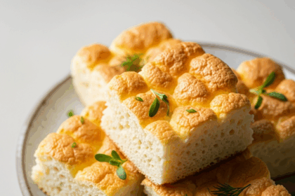 Fluffy Cottage Cheese Cloud Bread