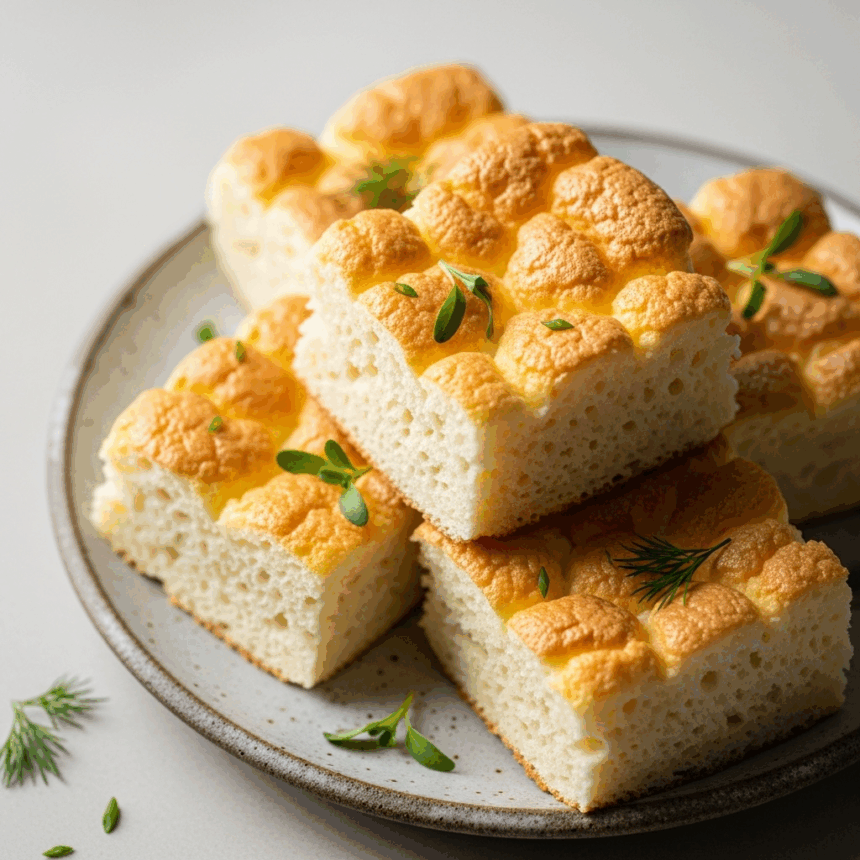 Fluffy Cottage Cheese Cloud Bread