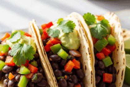 Quick & Tasty: Fifteen-Minute Black Bean Tacos Delight