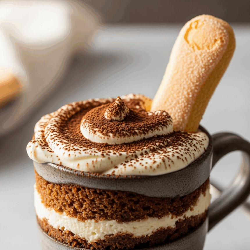 Whip Up a Quick Keto Tiramisu Mug Cake Delight