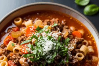 Hearty Pasta e Fagioli with Beef: A Comfort Food Classic
