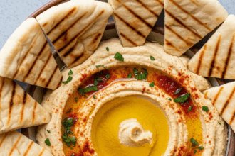 Creamy Hummus & Pita: A Delicious Homemade Delight