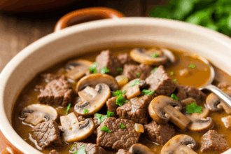Hearty Beef & Mushroom Stew: A Comforting Classic Recipe