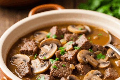 Hearty Beef & Mushroom Stew: A Comforting Classic Recipe