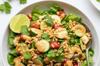 Gado-Gado Salad: A Vibrant Twist with Creamy Peanut Dressing