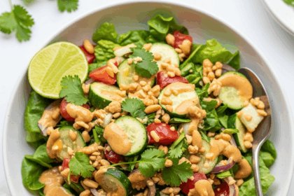 Gado-Gado Salad: A Vibrant Twist with Creamy Peanut Dressing