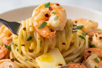 Savor the Flavor: Creamy Scampi Butter Shrimp Pasta Recipe