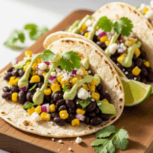 Quick & Tasty: Fifteen-Minute Black Bean Tacos Delight