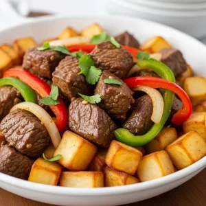 Savoring Steak Picado with Potatoes: A Flavorful Classic 