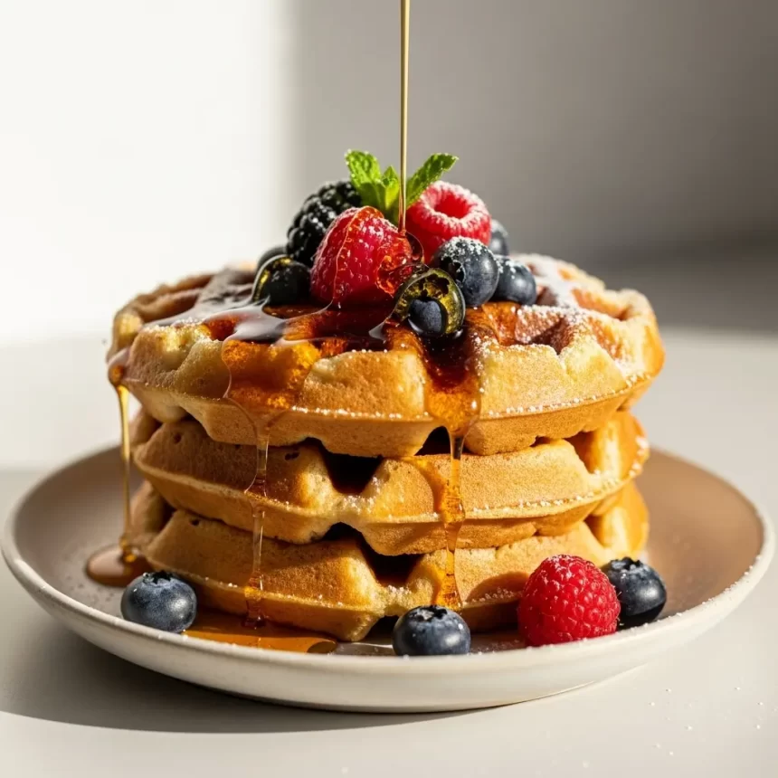 Fluffy Vegan Waffles: A Delicious Plant-Based Morning Treat