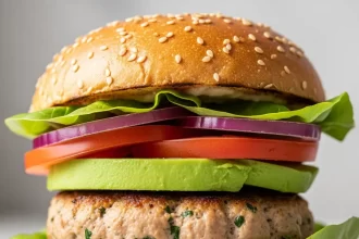 Nourish Your Cravings: Healthy Turkey Burgers with Avocado