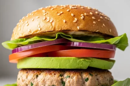 Nourish Your Cravings: Healthy Turkey Burgers with Avocado