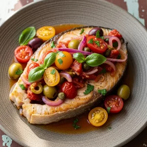 Swordfish alla Siciliana: A Zesty Sicilian Sea Delight