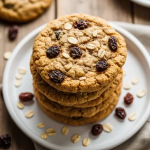 1 cup all-purpose flour, sifted 1 teaspoon baking soda 1/2 teaspoon ground cinnamon 1/4 teaspoon salt 1/2 cup unsalted butter, softened 1/2 cup packed brown sugar (for deeper molasses flavor) 1/4 cup granulated sugar 1 large egg, at room temperature 1 teaspoon pure vanilla extract 1 1/2 cups old-fashioned rolled oats (not instant) 3/4 cup plump raisins (preferably golden or black, unsulfured) Optional: 1/4 cup chopped walnuts or pecans for added texture