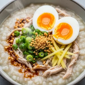 Warm Comfort in a Bowl: Exploring Chicken Congee Delight 