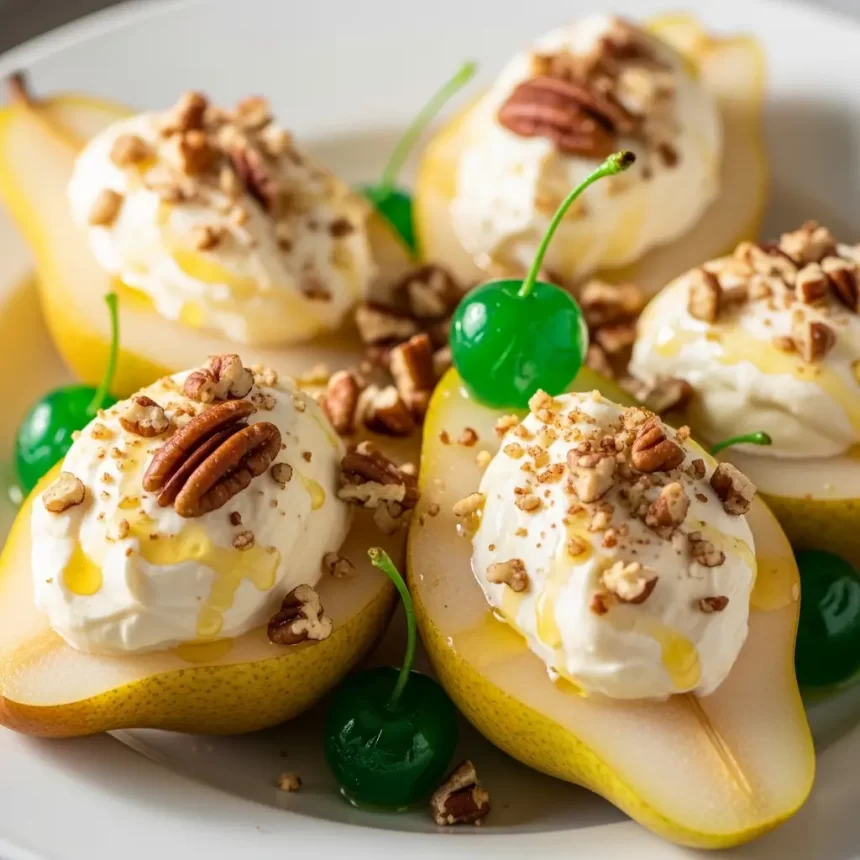 Southern Pear Salad Delight: Creamy Mayonnaise Twist