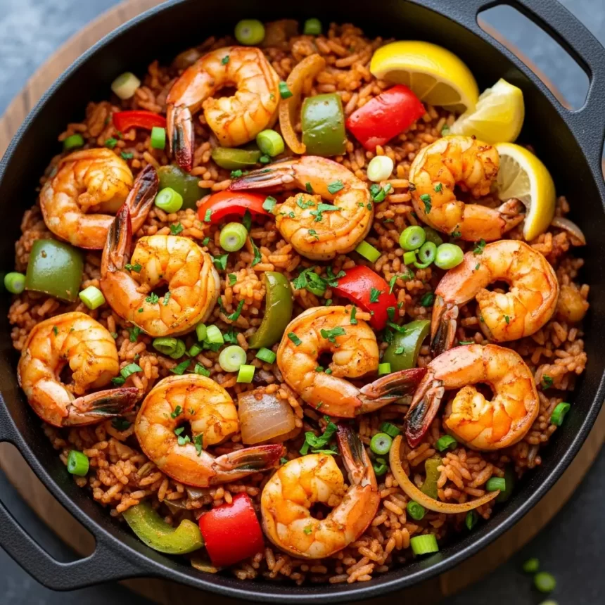Spice Up Dinner: One-Pot Cajun Shrimp and Rice Recipe