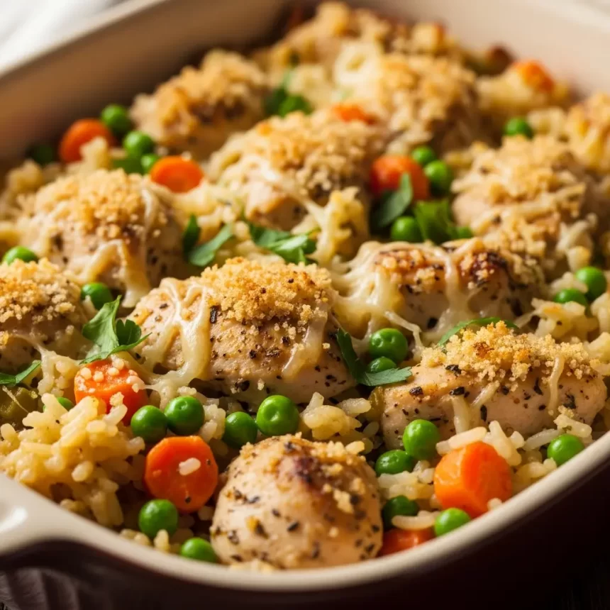 One-Pot Wonder: Easy Chicken and Rice Casserole Recipe