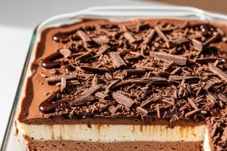 Decadent No-Bake Chocolate Lasagna: Layered Sweet Delight
