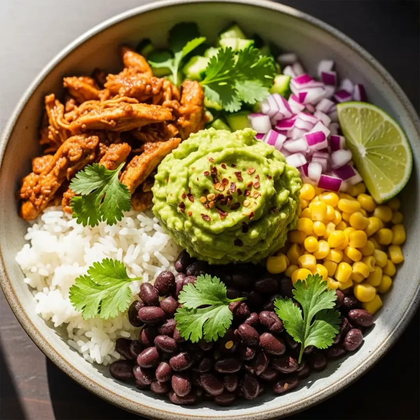 One-Pan Chicken Burrito Bowl: Flavor Meets Easy Cleanup