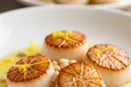 Zesty Lemon Garlic Butter Scallops: A Simple Seafood Delight
