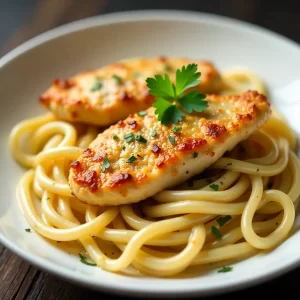 Garlic Parmesan Chicken Pasta: A Creamy Comfort Classic 