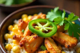 Flavor Fiesta: The Ultimate Street Corn Chicken Rice Bowl Guide