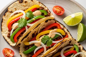 Quick & Flavorful: Easy Beef and Bell Pepper Tacos Recipe