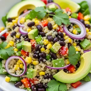 Power-Packed Quinoa Salad with Black Beans: Nutritious & Easy