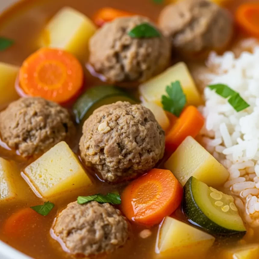 Hearty Albondigas Soup Recipe: Traditional Meatball Delight