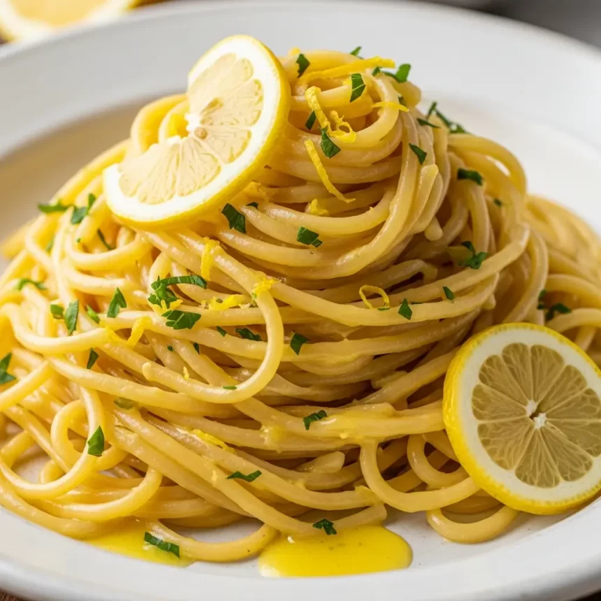 Zesty Lemon Butter Pasta Sauce: Brighten Your Dinner Tonight