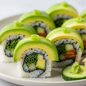 Fresh Flavors: Crafting Perfect Avocado Cucumber Sushi Rolls