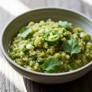 Zesty Tomatillo Salsa Verde: A Fresh Twist on Tradition