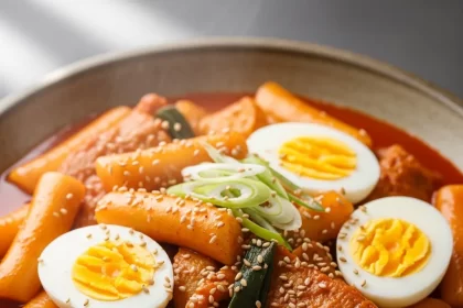 Tteokbokki Unveiled: The Fiery Delight of Spicy Rice Cakes