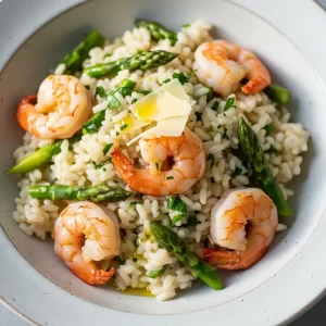 Savor the Sea and Garden: Shrimp & Asparagus Risotto Guide