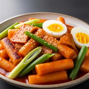 Tteokbokki Unveiled: The Fiery Delight of Spicy Rice Cakes 