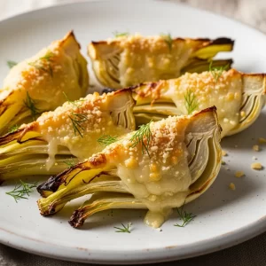 Golden Roasted Fennel with Parmesan: A Flavorful Delight
