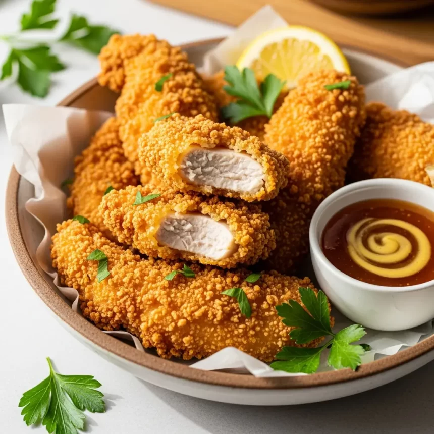 Crunchy Copycat Chicken Tenders: Your Crispy DIY Delight