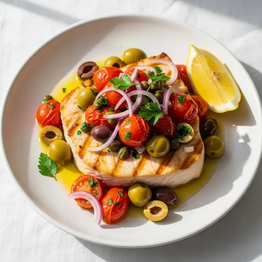 Swordfish alla Siciliana: A Zesty Sicilian Sea Delight