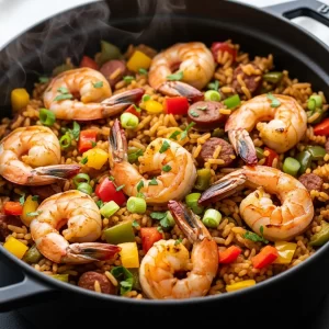 Spice Up Dinner: One-Pot Cajun Shrimp and Rice Recipe