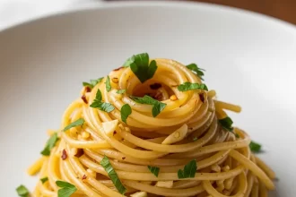 Simple Elegance: Mastering Spaghetti Aglio e Olio Recipe
