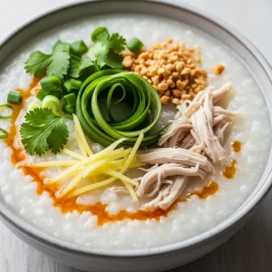 Warm Comfort in a Bowl: Exploring Chicken Congee Delight 