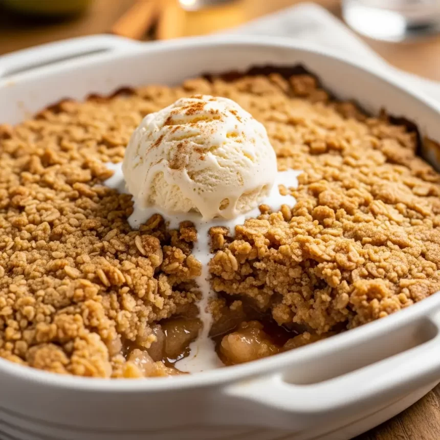 Timeless Old-Fashioned Apple Crisp Recipe to Savor